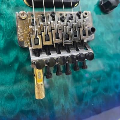 EVH Wolfgang WG Standard QM with Baked Maple Fretboard 2020 - Chlorine Burst image 4