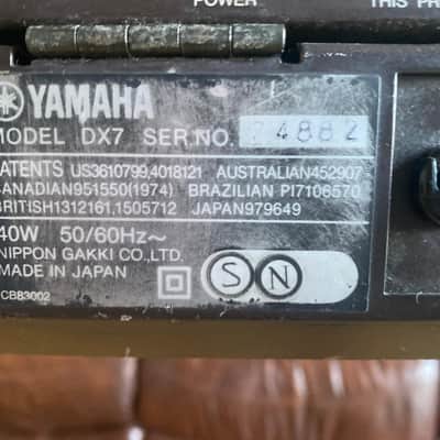 Yamaha DX7 1983 - 1987 image 11