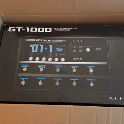 Boss GT-1000 Guitar Effects Processor 2018 - Present - Black image 1