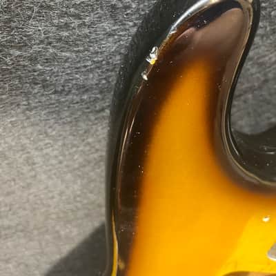 Cort Strat style body and neck - Sunburst image 14