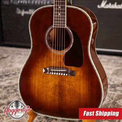 Gibson J-45 Anniversary Limited Edition Acoustic/Electric Guitar - Cremona Burst with Hardshell Case
