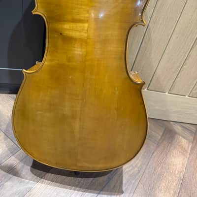 Stentor Student II Cello 3/4 - Gold Brown with case and bow image 8
