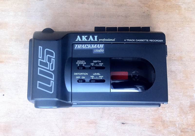 Akai U5 Trackman Studio Portable Cassette 4 Track Recorder image 1