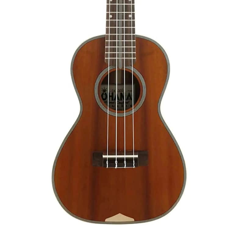 Ohana CK-390 Solid Hawaiian Koa Concert Ukulele image 1