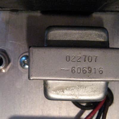 Fender Deluxe Reverb AB763 original 1969 - black/silverface image 13