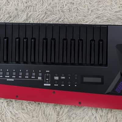 Roland AX-EDGE-B 49-Key Keytar Synthesizer Black with Stand & Cords - Excellent