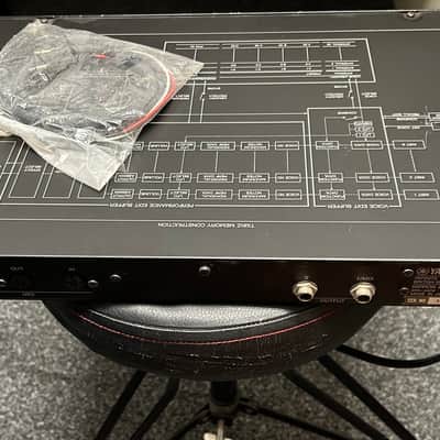 Yamaha TX81Z Rackmount FM Tone Generator 1987 - 1988 - Black image 3