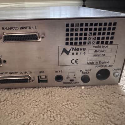 AMS Neve 8816 + 8804 Fader Pack + ADC/Digital Option, PSU & Cable image 6