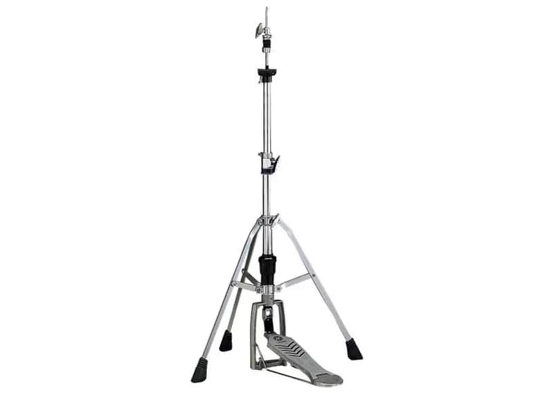 Yamaha HS-740A Medium Weight Single-Braced 3 Leg Hi-Hat Stand 2010s - Chrome image 1