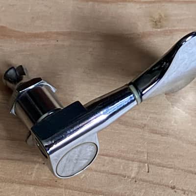 Single Aria Pro II Korea Samick Made Bass Guitar Bass Side Tuning Peg Head Magna image 2