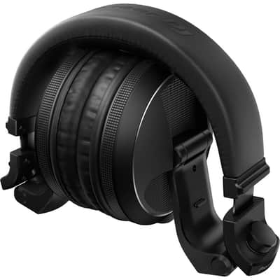 Pioneer HDJ-X5-K Professional Over-Ear DJ Headphones w/ Coiled Cable & Pouch image 3