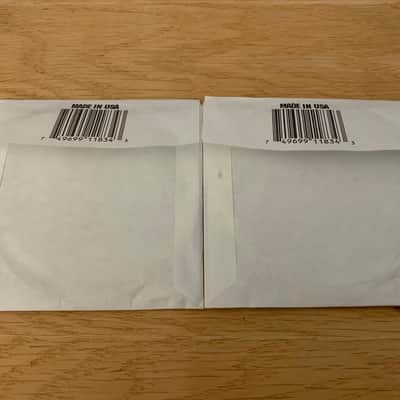 Two Single .034 Gauge Slinky Acoustic Guitar Strings (Ernie Ball - Bronze) Opened, Not Played image 3