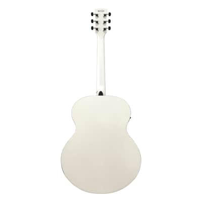 Used Ibanez AJ70M2E Acoustic-Electric Guitar - Pearl White High Gloss image 8