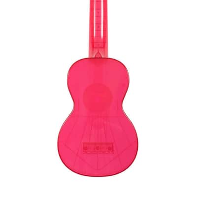 Kala Waterman Fluorescent Watermelon Pink Soprano Ukulele image 4