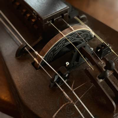 Hurdy-Gurdy - 24 Keys - 6 string - Ukrainian Lira Hurdy Gurdy Acoustic Excellent New image 10