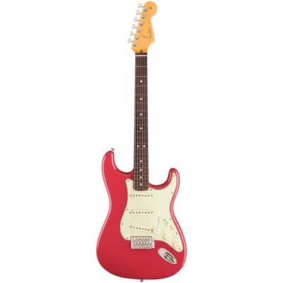 Fender American Professional Classic Stratocaster - Faded Dakota Red / Rosewood image 2