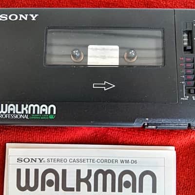 Sony WM-D6 Professional Walkman Portable Stereo Cassette Recorder image 1