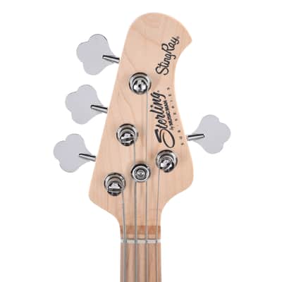 Sterling By Music Man StingRay RAY4 Chopper Blue Bass Guitar image 6