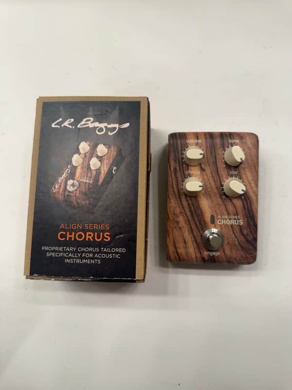 L.R. Baggs Chorus Align Series LR Acoustic Guitar Effect Pedal + Box image 1