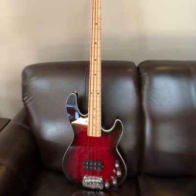 G&L 1500 2001 Red Burst-Curley Maple Bound Top. Matching Headstock. image 3