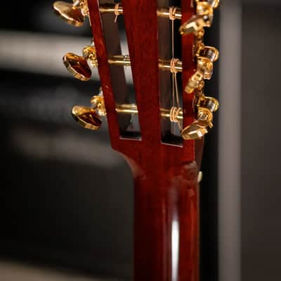 Santa Cruz 000 45 Style Acoustic Guitar - Old Growth Adirondack/Koa with Hardshell Case image 6