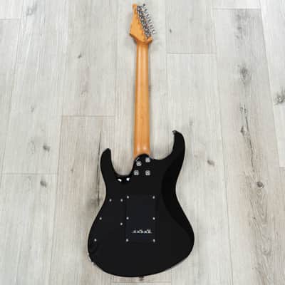 Suhr Custom Modern HSH Guitar, 5A Roasted Birdseye Maple Fretboard, Curly Maple Top, Suhr Burst image 5