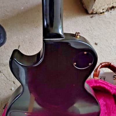 Gibson Les Paul Studio 2001 - wine sunburst red flame maple image 5