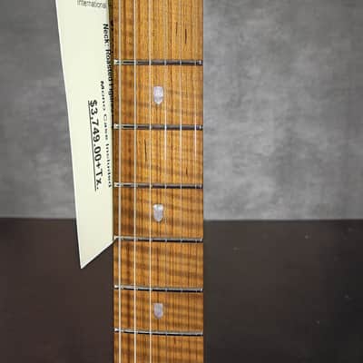 Ernie Ball Music Man John Petrucci Signature JP15-6 2026 - Green Tiger Eye Flame 6.9 pounds image 9