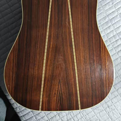 1973 Kurosawa Jullian Model No. 250 Acoustic (Japan) - Natural w/CASE image 3