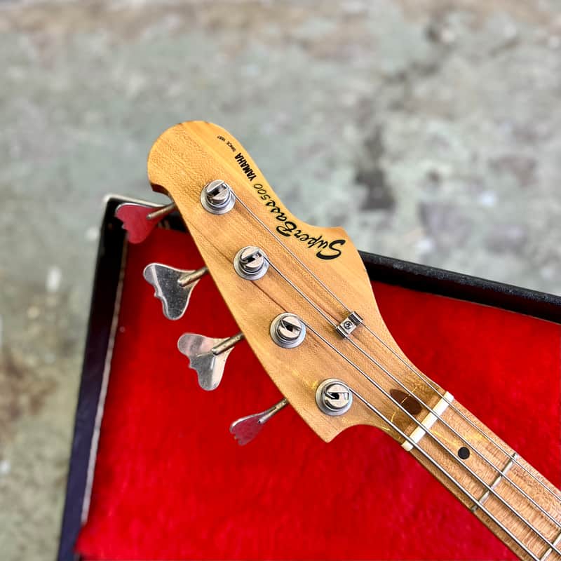 Yamaha SB-500 Super Bass guitar 1970's - Ebony original vintage