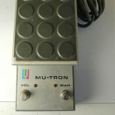 Vintage Mu-Tron C-200 Wah & Volume Effects Pedal Original Musitronics image 1
