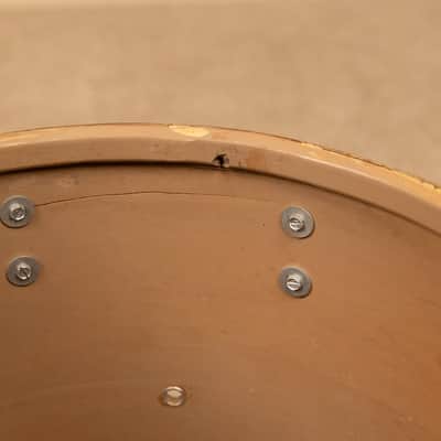1960s Slingerland White Marine Pearl Drum Set image 13