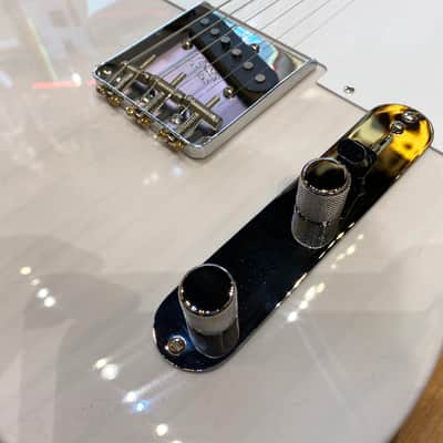 Fender Jimmy Page Mirror Telecaster  2023 Electric Guitar White Blonde (SN: USA02330) image 9