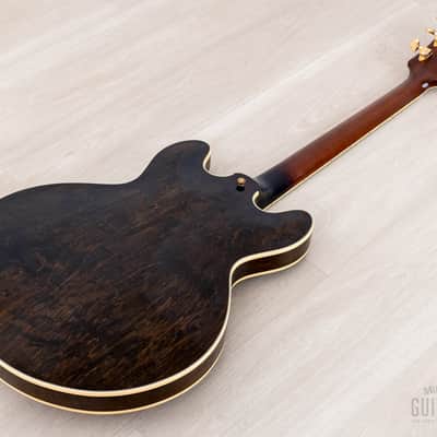 2000 Epiphone USA John Lee Hooker Signature 1964 Sheraton Sunburst, Near-Mint w/ Case, Hangtag image 15