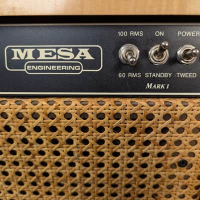 Mesa Boogie Mark I Reissue 100 Watt 1x12 Combo in Figured Maple with Wicker Grille image 16