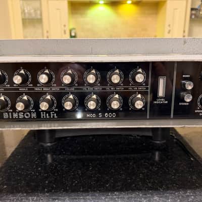 Binson Mod.S600 Preamp Reverb - Italy 1969 image 1