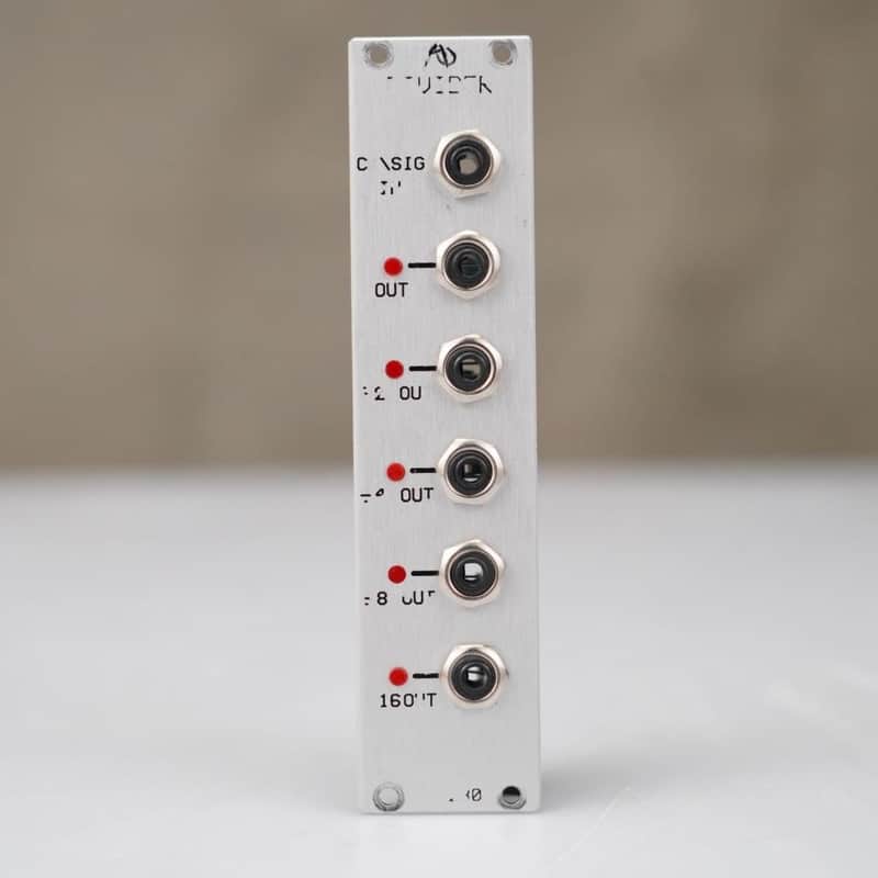 Analogue Systems RS-280 Clock Divider Euro Module w/ Tiptop Stackcables #58594 image 1