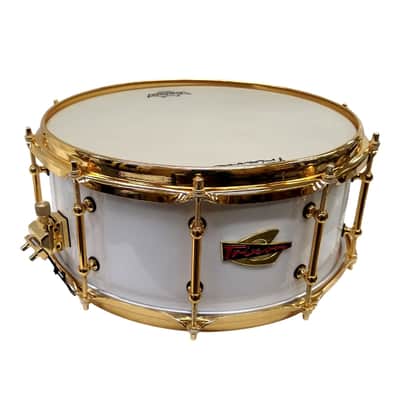 Trixon Concert Gold Series Snare White Lacquer image 3