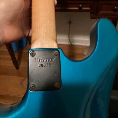 Kramer Custom 1980 Blue/White image 3