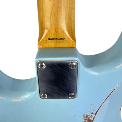 Fender MJT 62 Reissue Stratocaster - Sonic Blue - Heavy Relic image 6