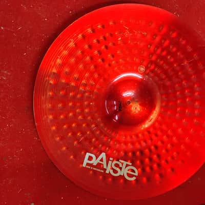 Paiste 24" Color Sound 900 Series Mega Ride Cymbal 2017 - Present - Red image 5