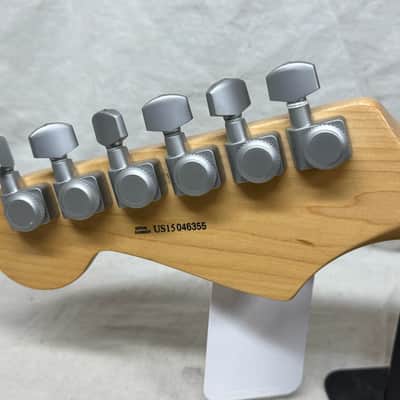 Fender USA Jeff Beck Stratocaster Guitar with Case 2015 - Surf Green / Rosewood fingerboard image 9