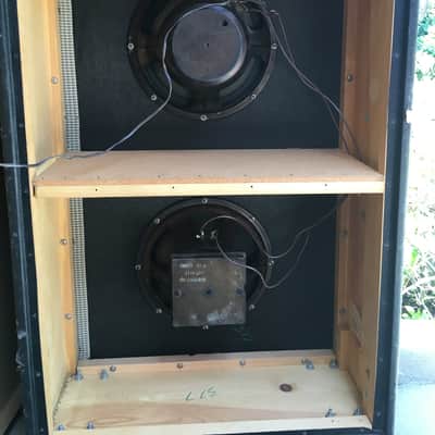 Fender Bassman Cabinet 1960's (Black) 2 x 15/Jon Sidel Collection image 8