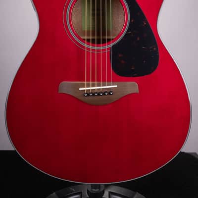 Yamaha FSX800C Acoustic-Electric Guitar - Ruby Red image 1