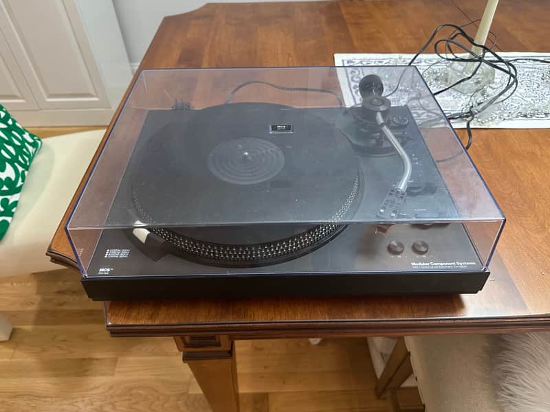Modular Component Systems MCS 6601 Direct Drive Turntable With AT VM540Ml image 1