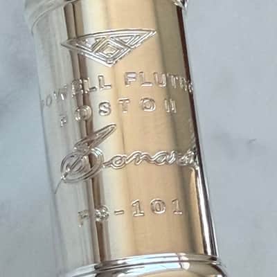 Powell Sonaré PS-101 Flute in C, offset G, with original case and accessories. - Silver Plated image 3