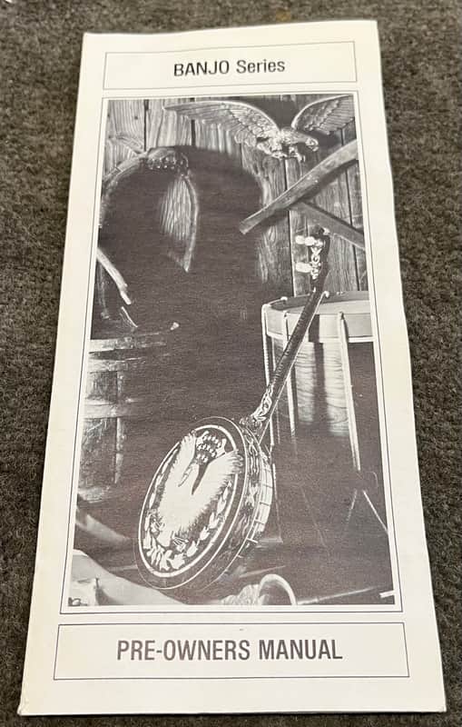 Gibson Banjo Series Brochure 1980’s image 1