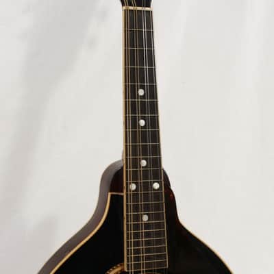 Early 1900's Gibson A-4 Oval Soundhole Mandolin w/ Original Case image 5