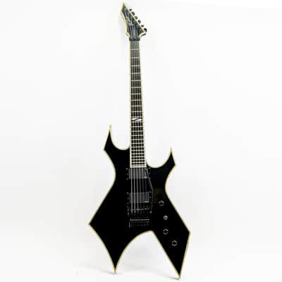 B.C. Rich NJ Deluxe Warlock w/ EMGs, Floyd Rose, GigBag – Sleek