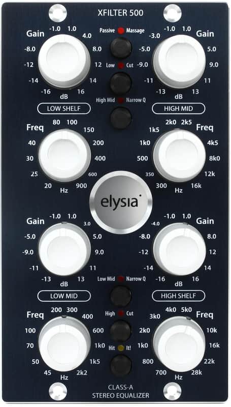 elysia xfilter 500 500 Series Stereo Equalizer image 1